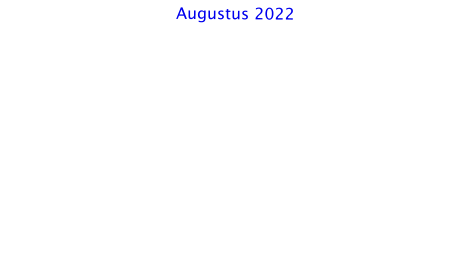 Augustus 2022